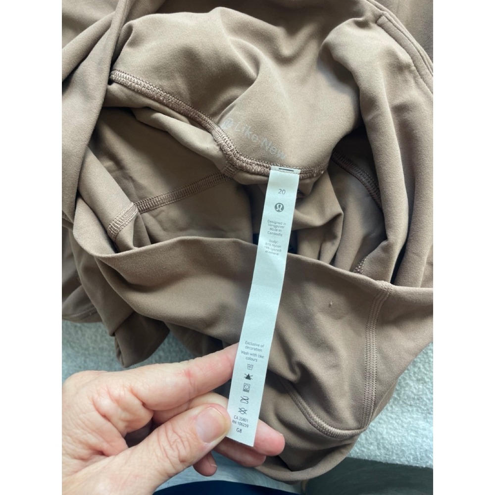 Lululemon Align Wide Leg Crop Java Brown Nulu Yog… - image 3